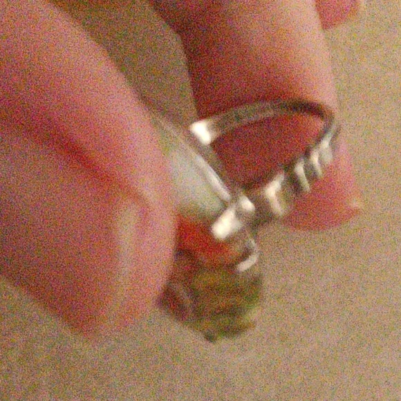 Sterling Silver Vintage Cameo Courting Couple Ring Size 6 - Picture 2 of 10